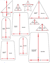Dies for Unique Label Shapes — original United Label example