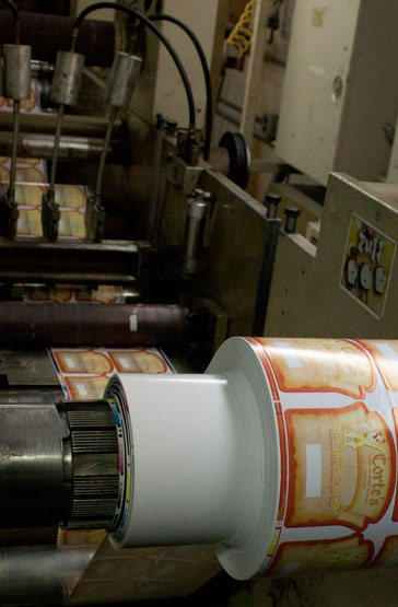 Thermal Labels — original United Label example