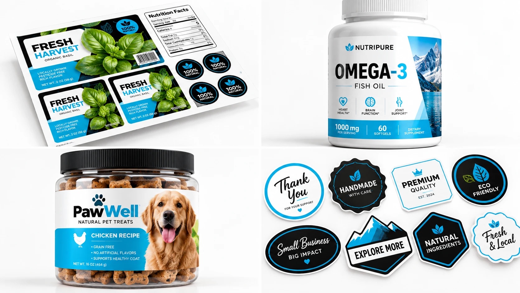 Pet Product Labels by United Label
